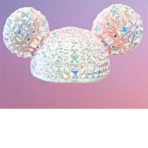 Disney 50th Anniversary EARidescent Mickey Luxe bejeweled hat (ears) 2022 Disney | Accessories | Disney 5th Anniversary Earidescent  main image 3